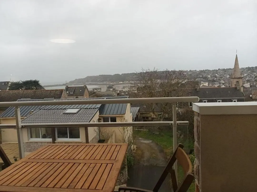 664 - Bel Appartement A Erquy, A 400M De La Plage Du Centre Offrant Une Vue En Hauteur Du Port 0*, Erquy France